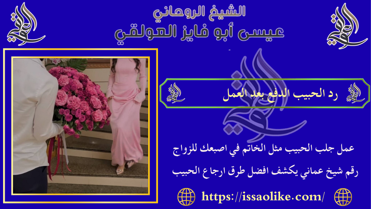 رد الحبيب الدفع بعد العمل