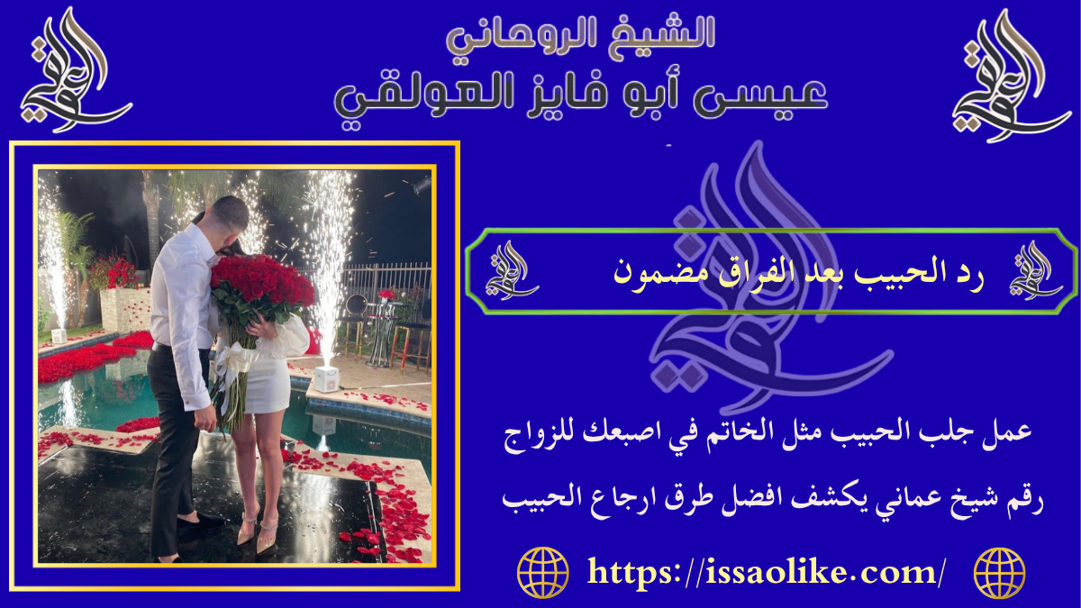 رد الحبيب بعد الفراق مضمون